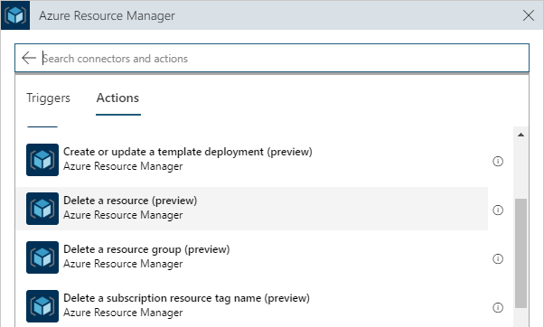 Add Azure Resource Manager